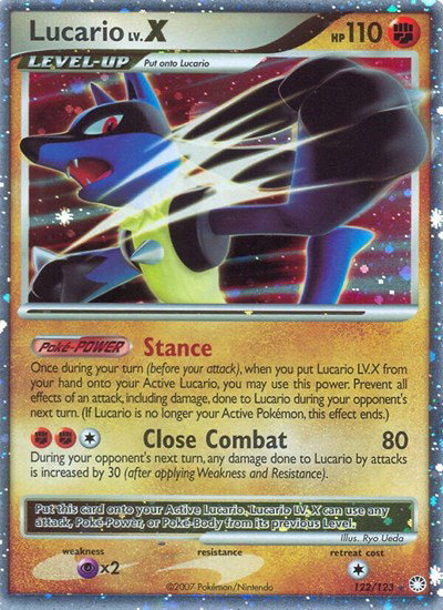 Lucario Lv.X 122 — Mysterious Treasures