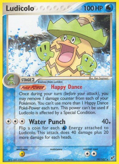 Ludicolo (19) 19 — EX Deoxys