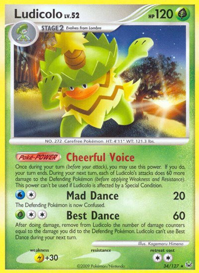 Ludicolo 34 — Platinum
