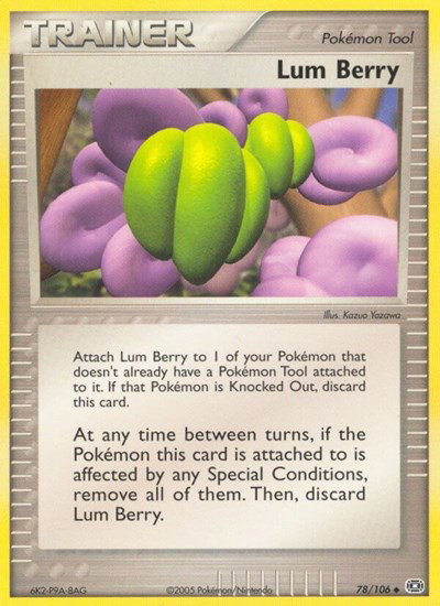 Lum Berry 78 — EX Emerald