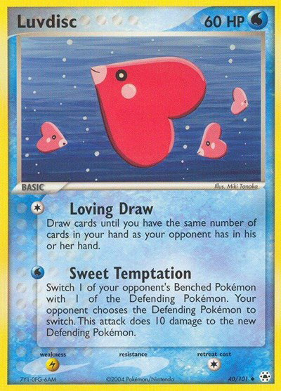Luvdisc 40 — EX Hidden Legends