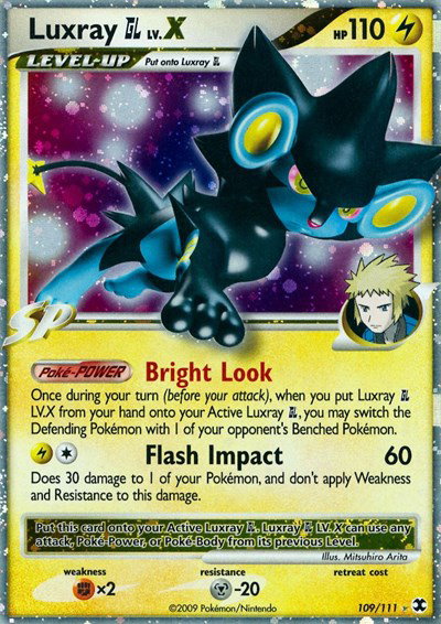 Luxray GL Lv.X 109 — Rising Rivals