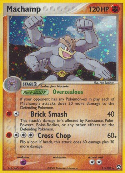 Machamp 11 — EX Power Keepers