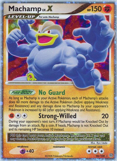 Machamp Lv.X 98 — Stormfront