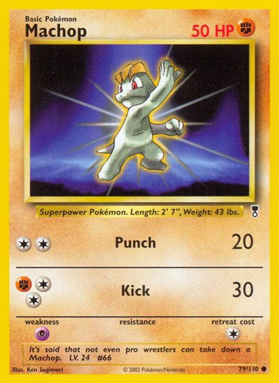 Machop 79 — Legendary Collection
