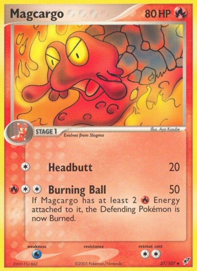 Magcargo (37) 37 — EX Deoxys
