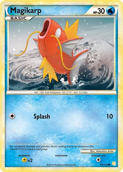 Magikarp 72 — HeartGold SoulSilver