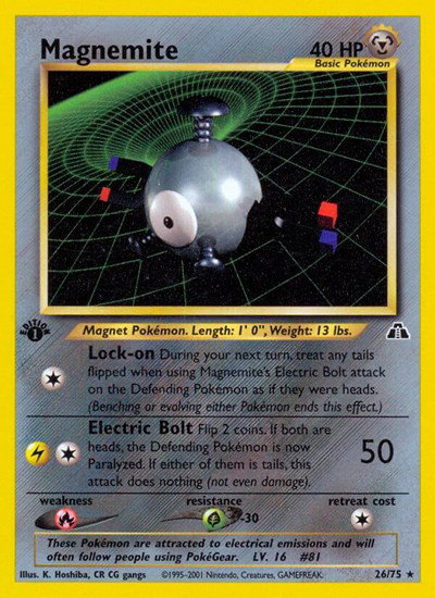 Magnemite (26) 26 — Neo Discovery