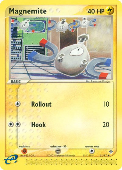 Magnemite (61) 61 — EX Dragon