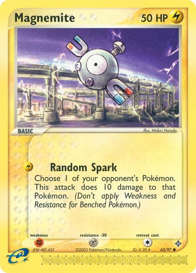 Magnemite (62) 62 — EX Dragon