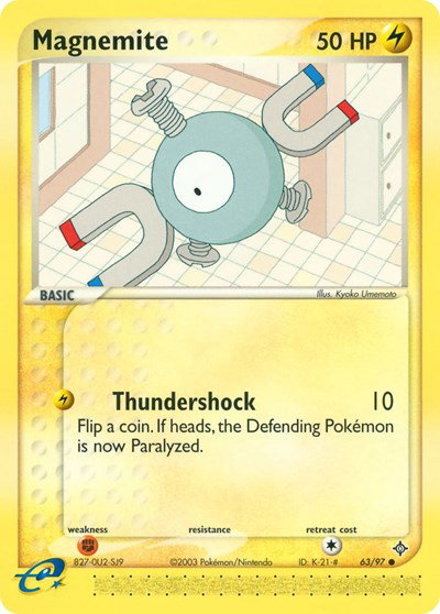 Magnemite (63) 63 — EX Dragon