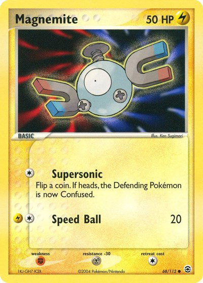 Magnemite 68 — EX FireRed & LeafGreen