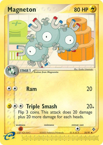 Magneton (35) 35 — EX Dragon