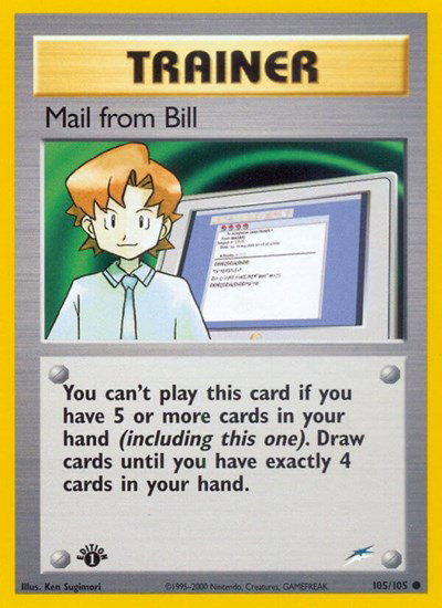 Mail from Bill 105 — Neo Destiny