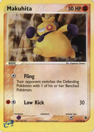 Makuhita (57) 57 — EX Ruby & Sapphire