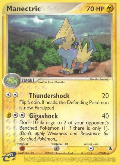 Manectric (39) 39 — EX Ruby & Sapphire