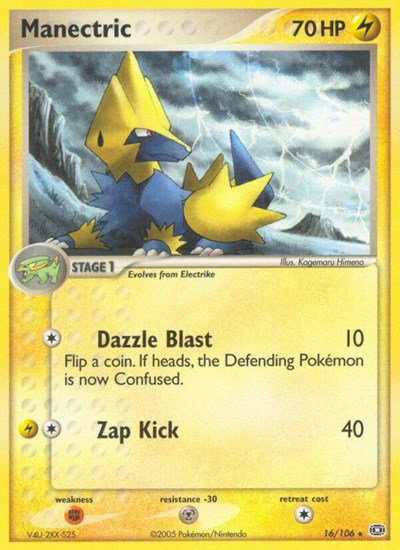 Manectric (16) 16 — EX Emerald