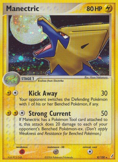 Manectric 8 — EX Crystal Guardians