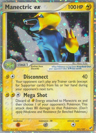 Manectric ex 101 — EX Deoxys