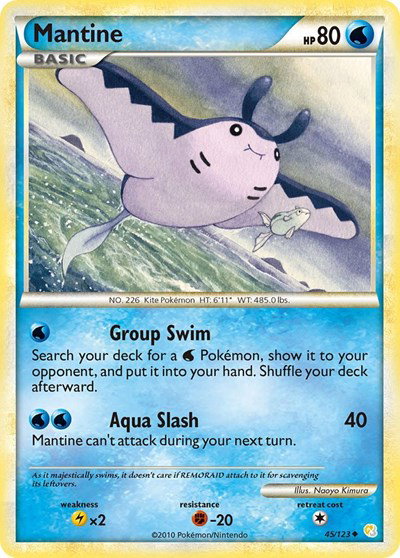 Mantine 45 — HeartGold SoulSilver