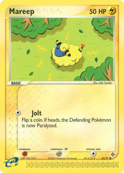 Mareep 64 — EX Dragon