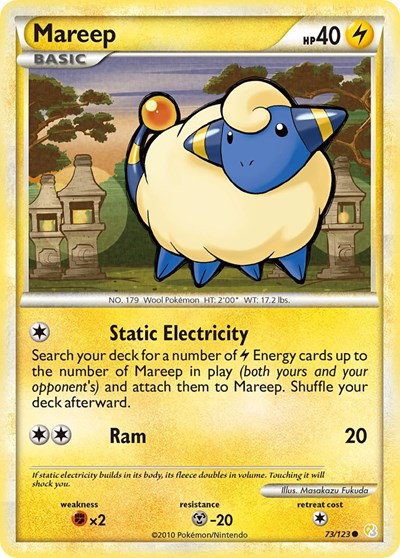 Mareep 73 — HeartGold SoulSilver