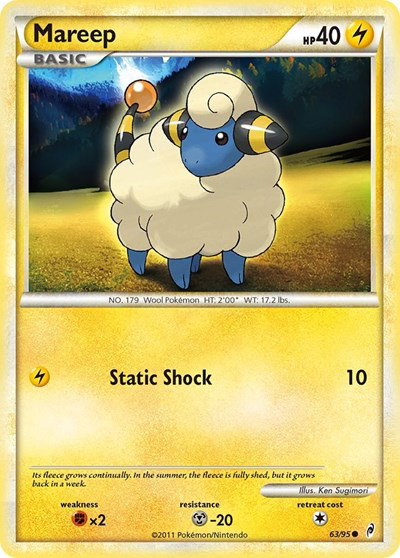 Mareep 63 — Call of Legends