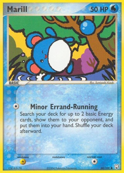 Marill 68 — EX Team Rocket Returns