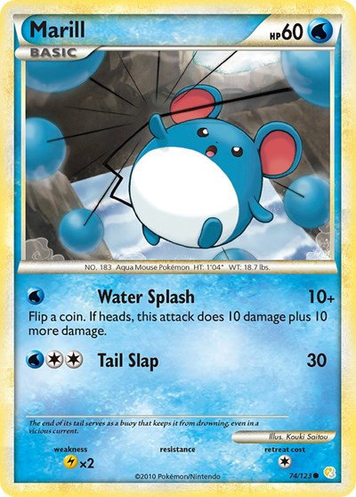Marill 74 — HeartGold SoulSilver