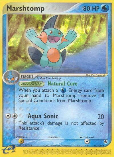 Marshtomp (41) 41 — EX Ruby & Sapphire