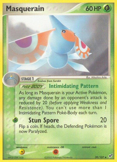 Masquerain 39 — EX Deoxys
