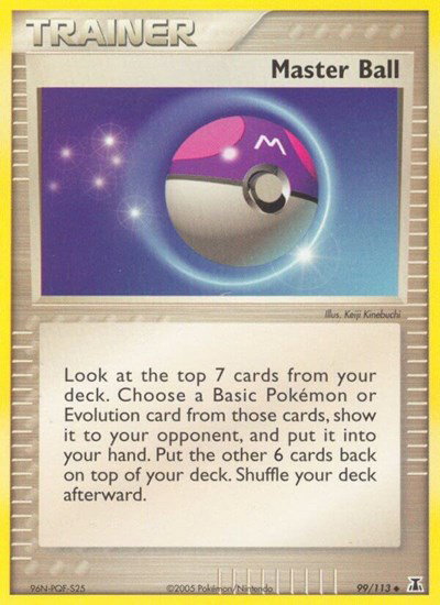 Master Ball 99 — EX Delta Species