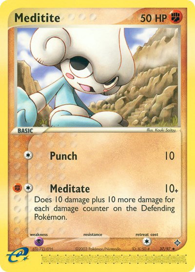 Meditite 37 — EX Dragon