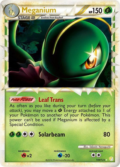 Meganium (Prime) 109 — HeartGold SoulSilver