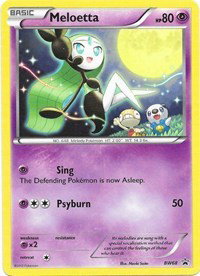 Meloetta BW68 — Black and White Promos