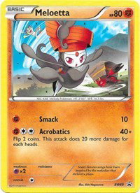 Meloetta BW69 — Black and White Promos