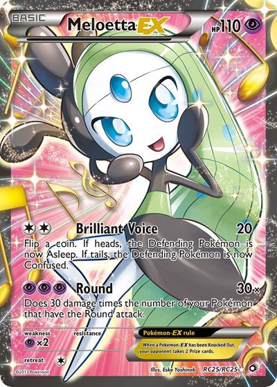 Meloetta EX (Full Art) 