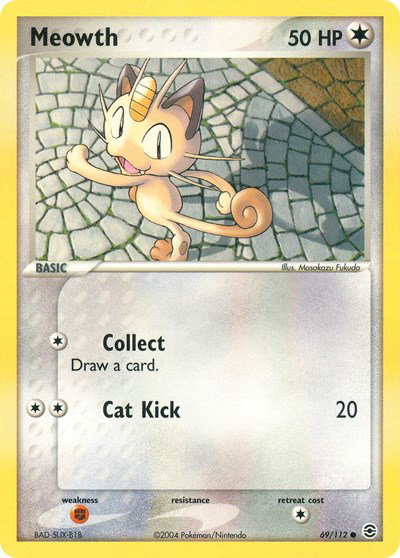 Meowth 69 — EX FireRed & LeafGreen