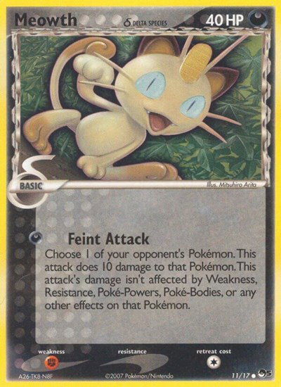 Meowth (Delta Species) - 11 - POP Series 5 Pokemon - Collectr