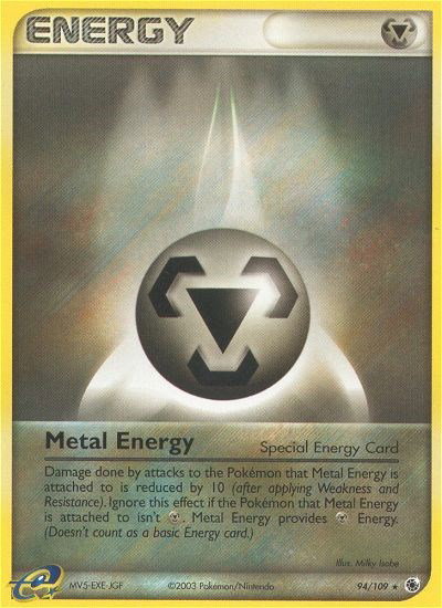 Metal Energy (Special) 94 — EX Ruby & Sapphire