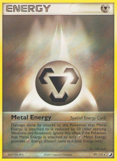 Metal Energy (Special) 97/115 — EX Unseen Forces