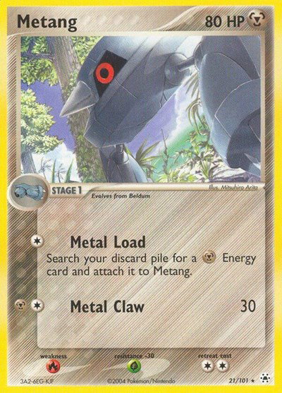 Metang (21) 21 — EX Hidden Legends