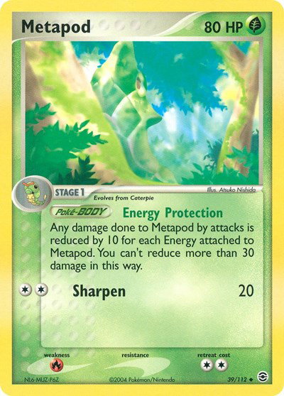 Metapod 39 — EX FireRed & LeafGreen