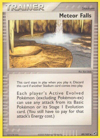 Meteor Falls 89 — EX Deoxys