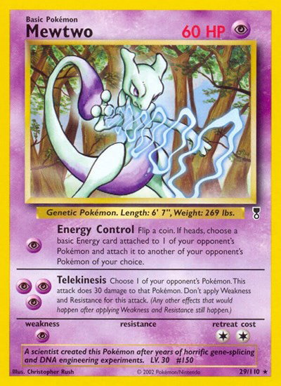 Mewtwo 29 — Legendary Collection