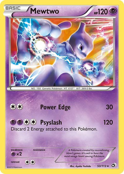 Mewtwo 53 — Legendary Treasures