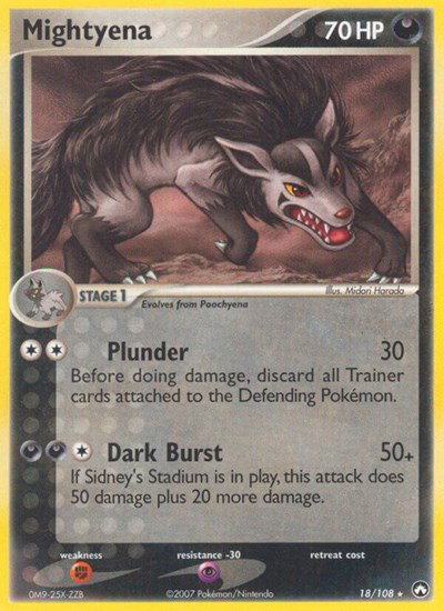 mightyena pokemon card price Mightyena 114