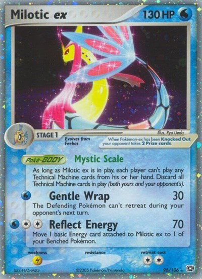 Milotic ex 96 — EX Emerald