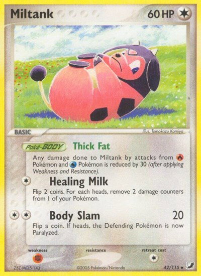 Miltank 42/115 — EX Unseen Forces