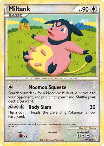 Miltank 47 — HeartGold SoulSilver